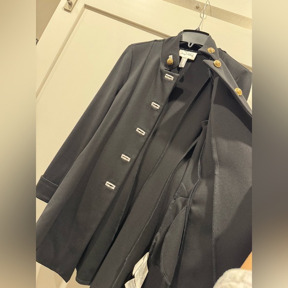 Joseph Ribkoff Black Jacket with Gold Buttons - Picture 11 of 15